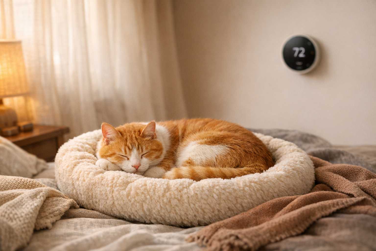 Cat Sleeping Temperature Guide: Optimal Rest Conditions