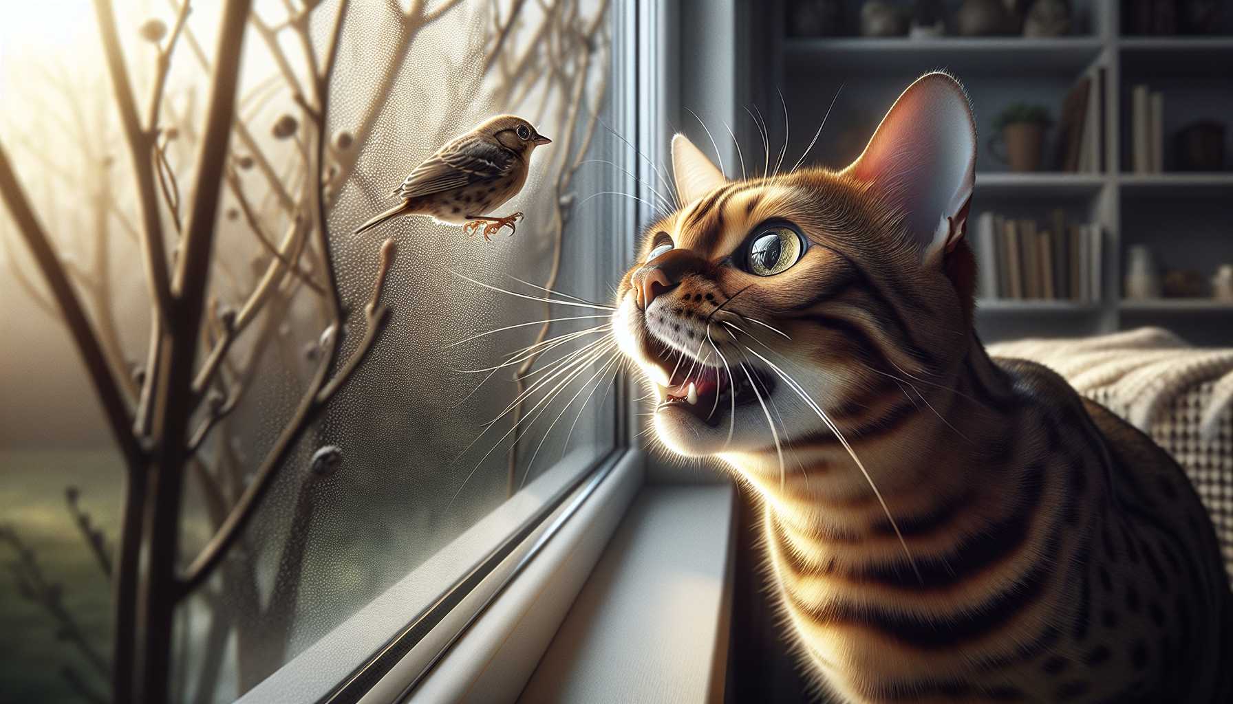 Cat Chirping at Birds: Understanding This Unique Behavior