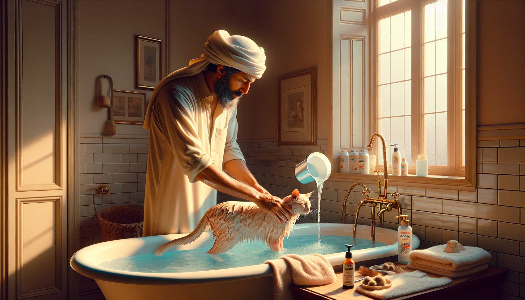 How to Safely Bathe Your Cat: Step-by-Step Guide