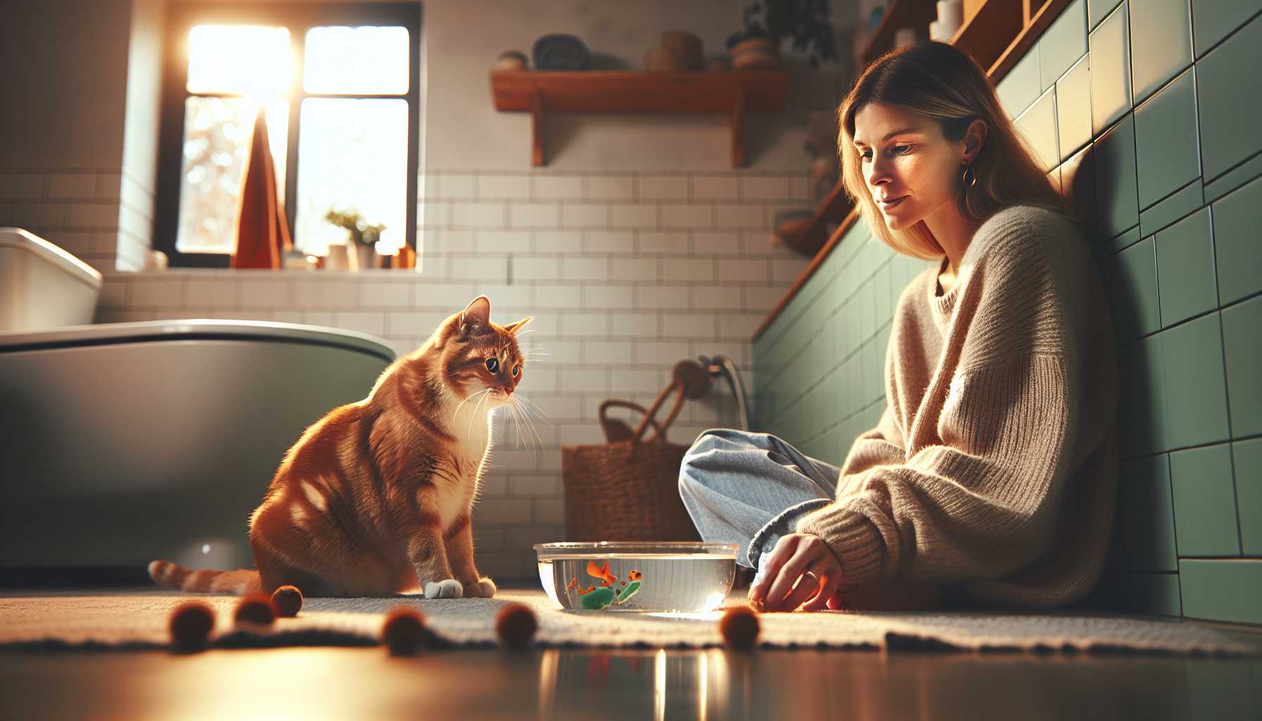 Treating Water-Related Cat Anxiety: Behavioral Solutions