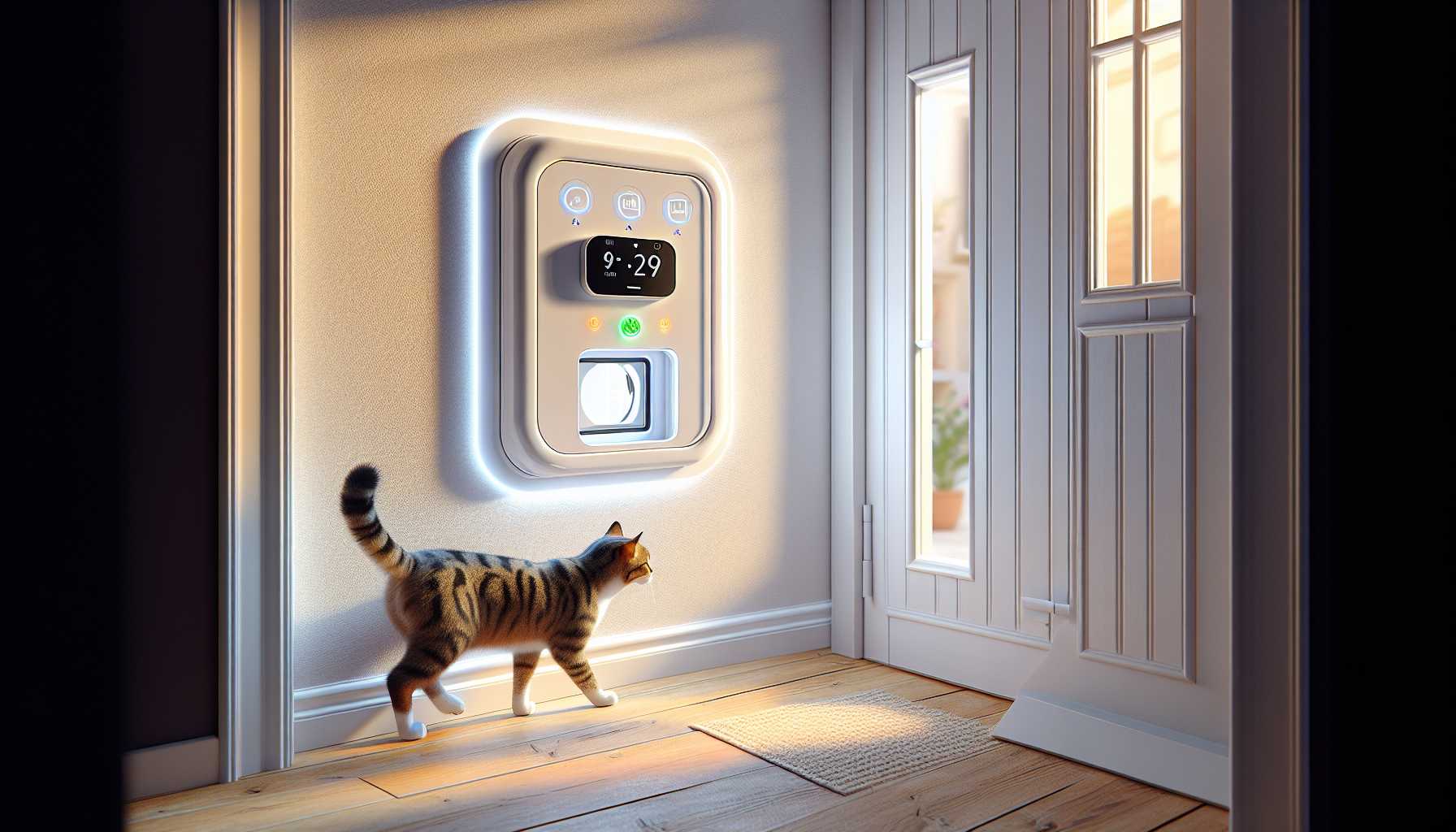 Smart Cat Doors: Security Features and Installation Guide