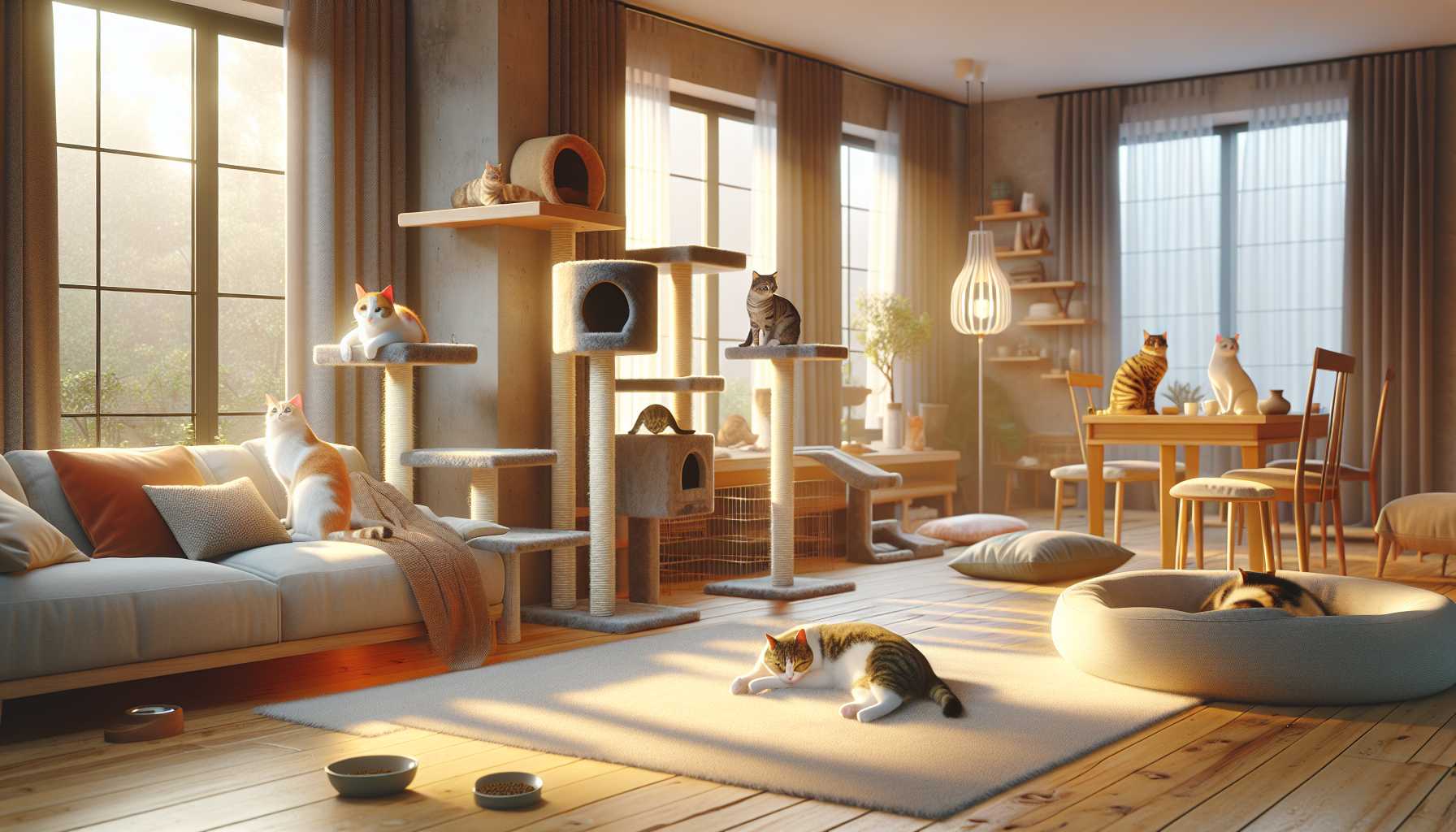 Multi-Cat Household Training: Establishing Peaceful Coexistence