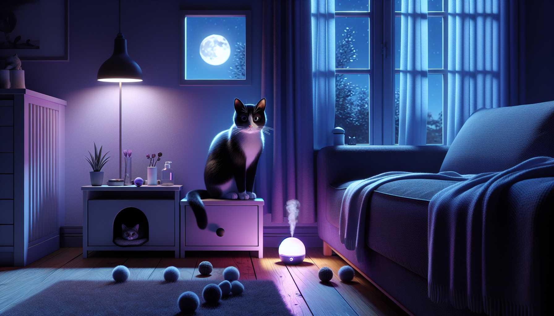 Night Anxiety in Cats: Managing Nocturnal Stress