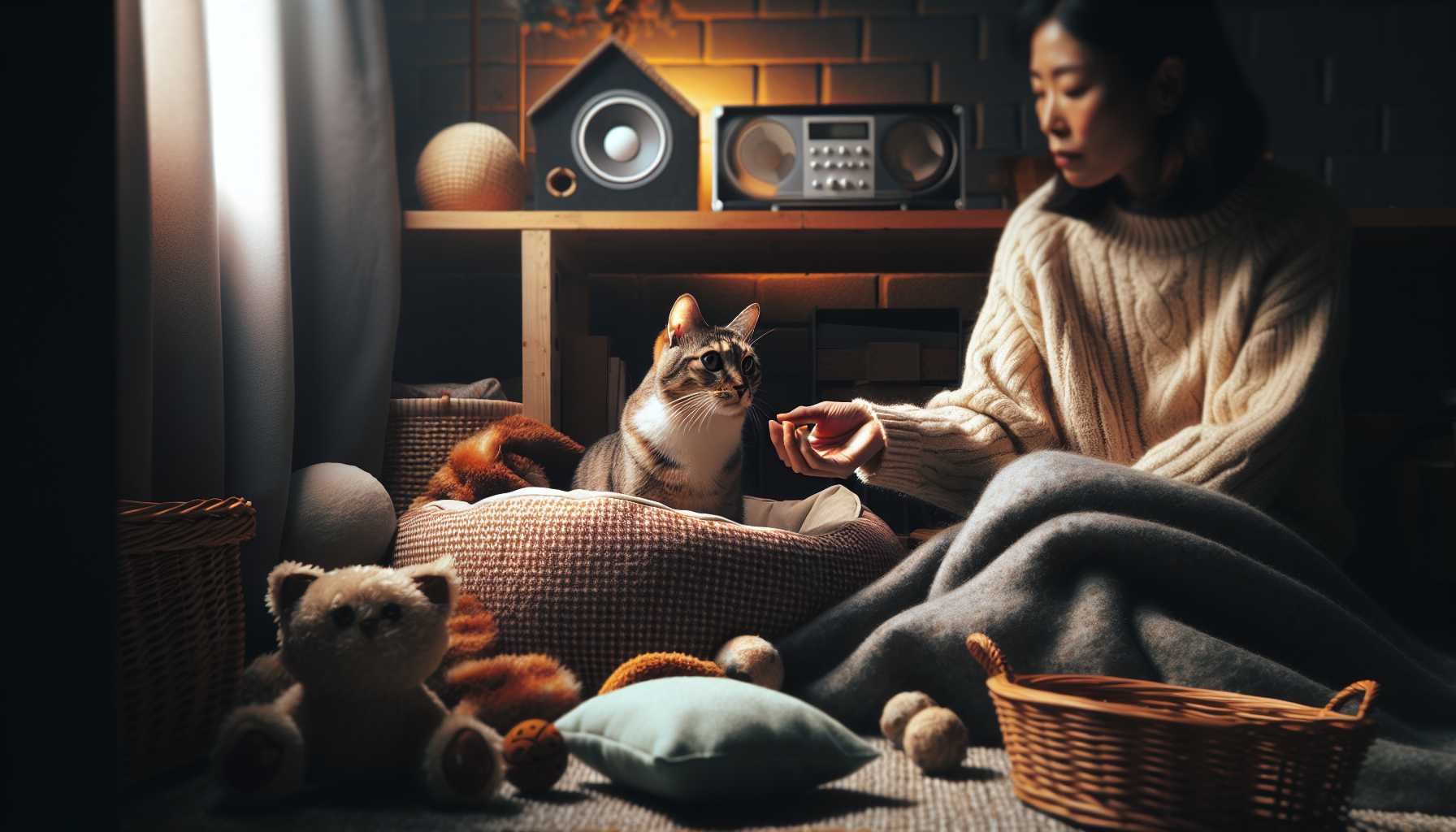 Noise Anxiety in Cats: Sound Desensitization Training