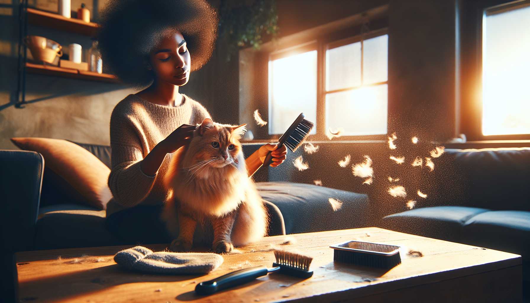 Managing Cat Shedding: Home Grooming Solutions