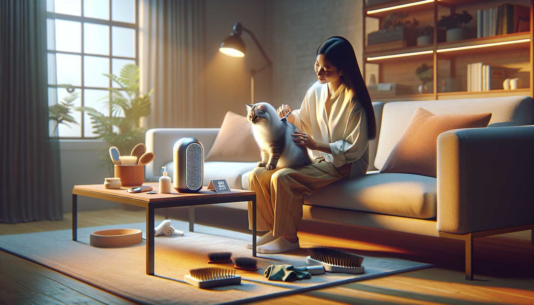 Cat Grooming for Allergies: Reducing Dander at Home