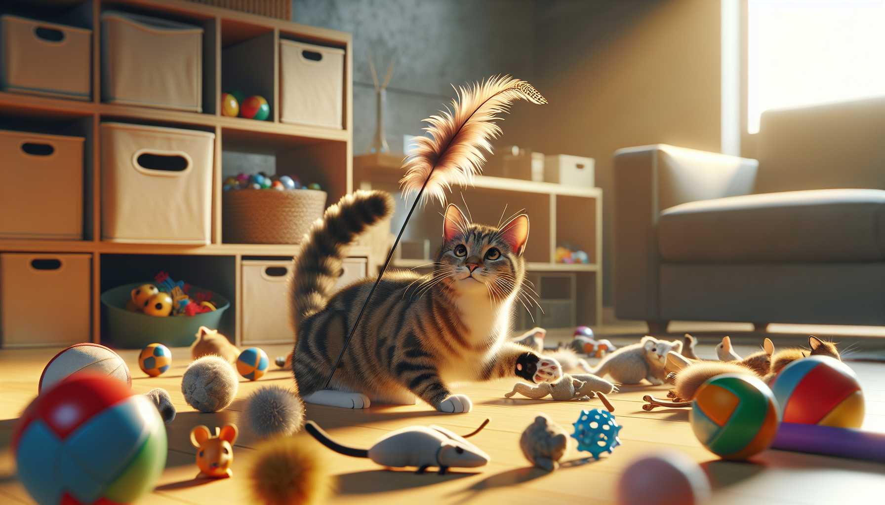 Rotating Toy Schedule: Keeping Indoor Cats Engaged