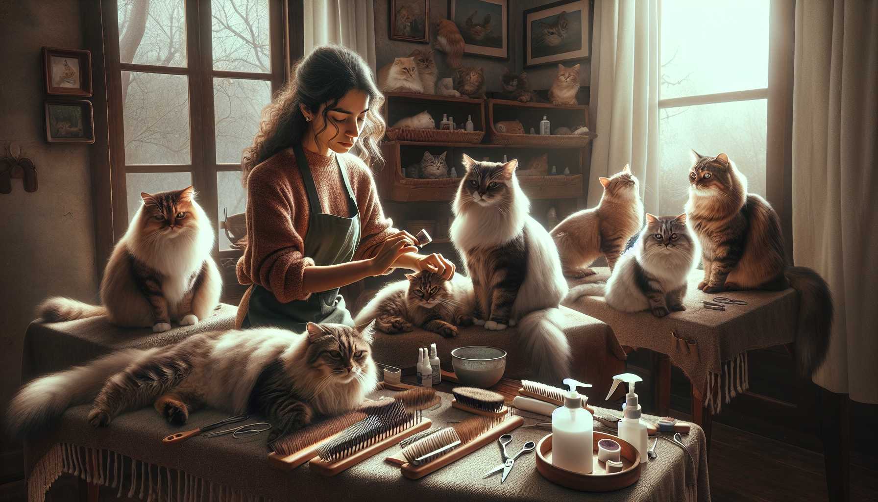 Multi-Cat Grooming Schedule: Efficient Care Routines