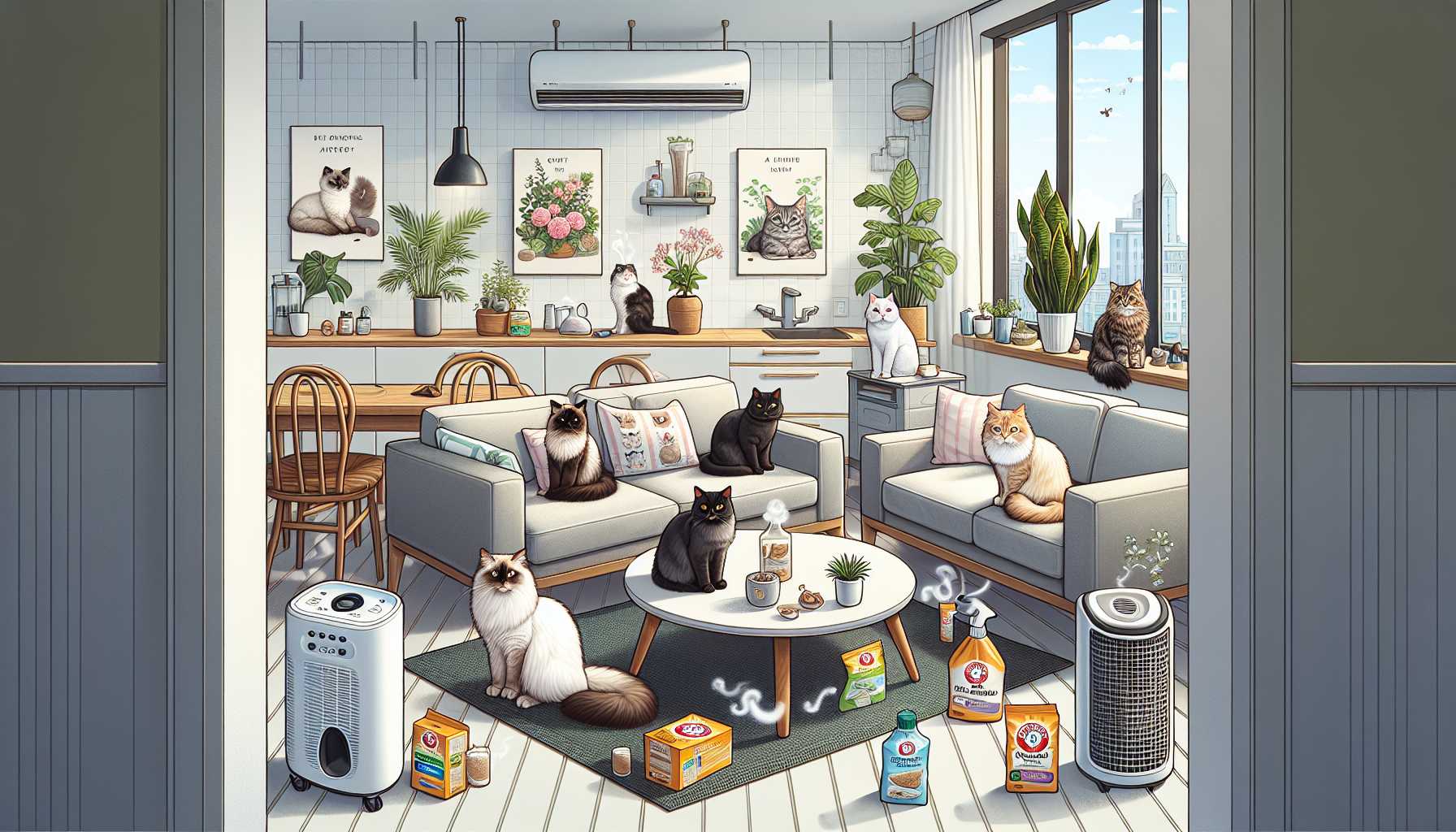 Best Air Fresheners for Multi-Cat Homes: Odor Control Guide