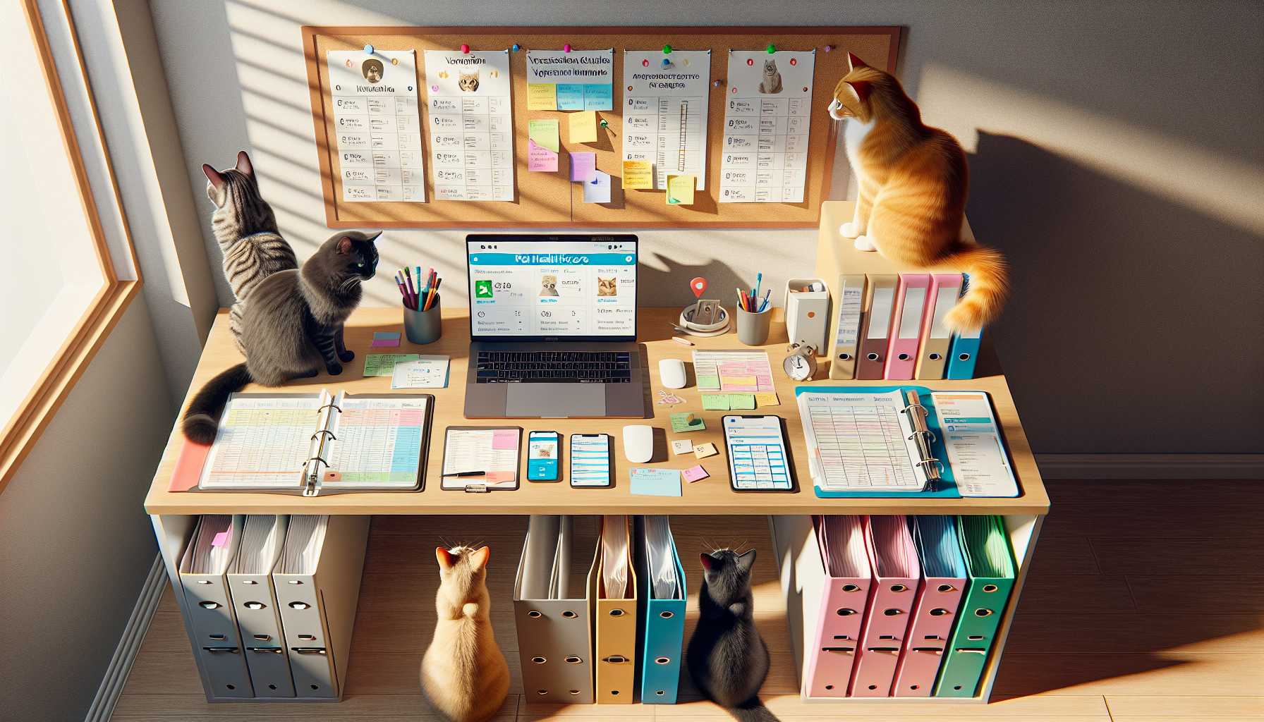 Multi-Cat Health Records: Organizing Veterinary Information