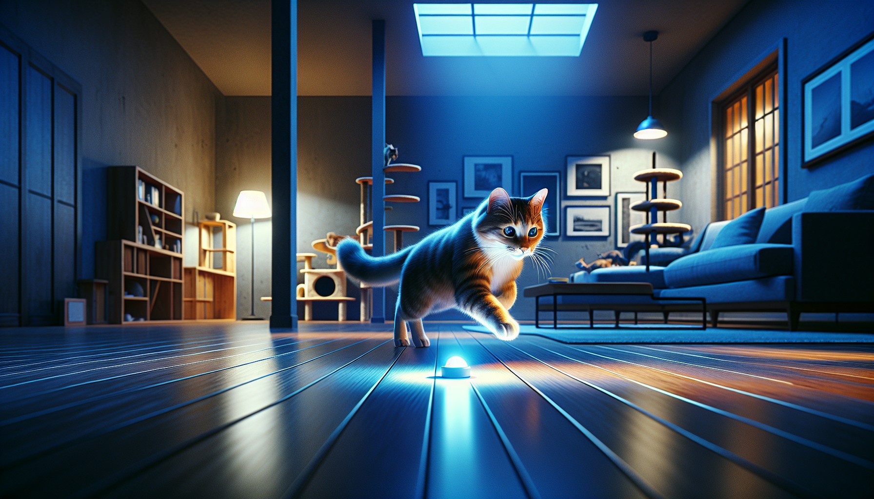 LED Light Games: Safe Play Ideas for Indoor Cats