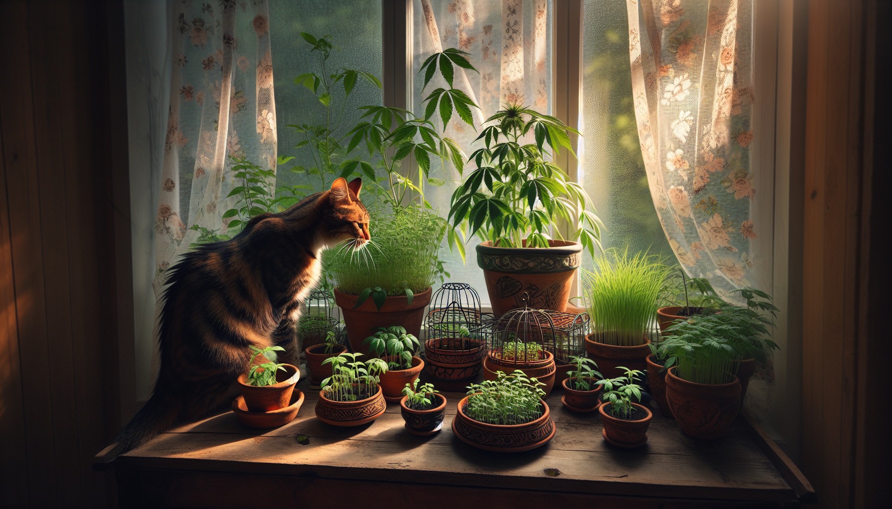 Catnip Garden: Growing Indoor Enrichment Plants