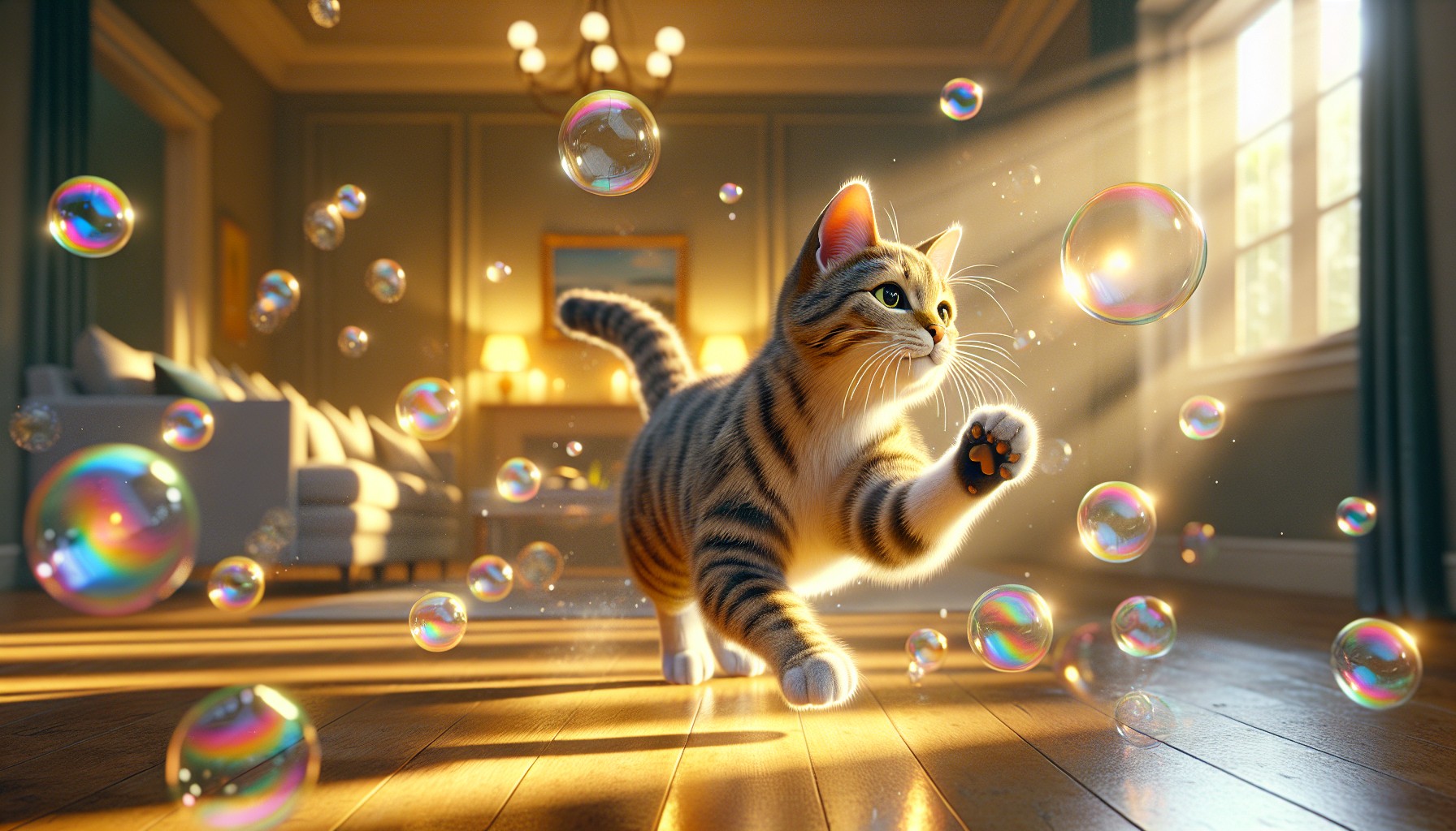 Bubble Play: Safe Soap Alternatives for Cat Fun