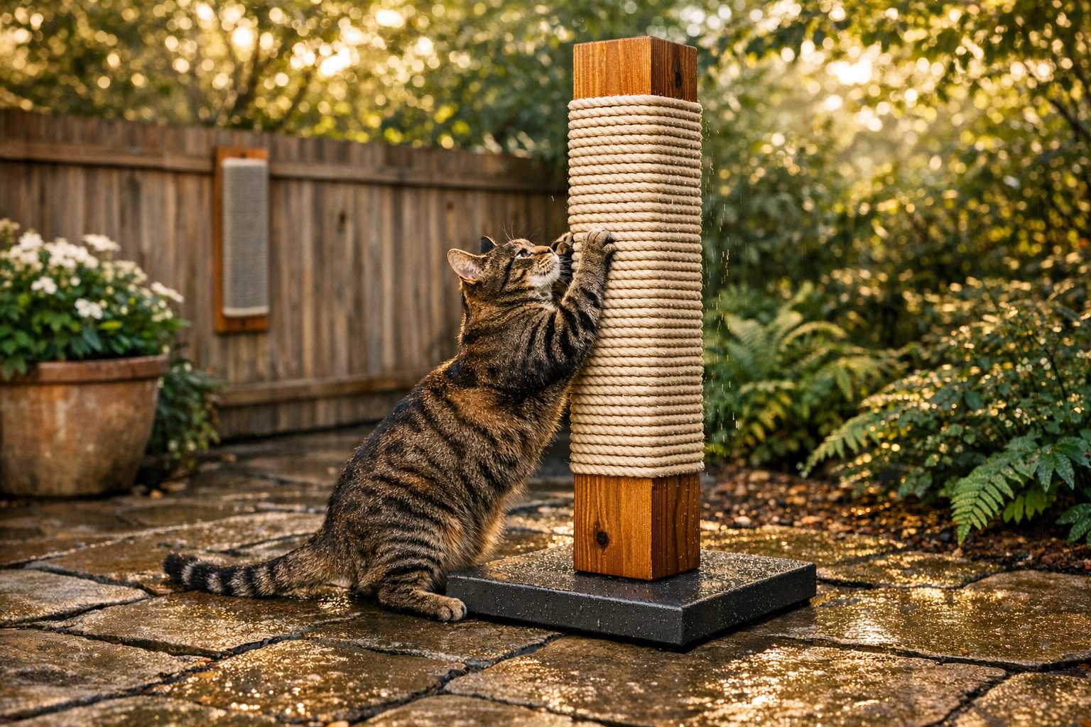 Outdoor Cat Scratching Solutions: Weather-Resistant Guide