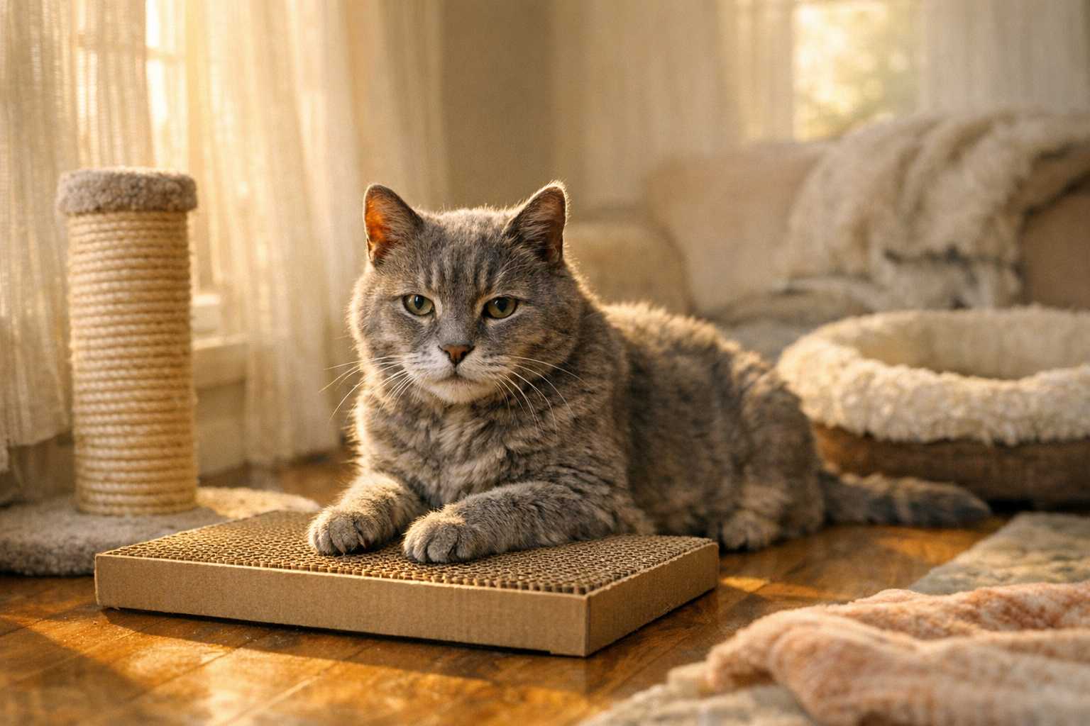 Senior Cat Scratching Solutions: Arthritis-Friendly Guide